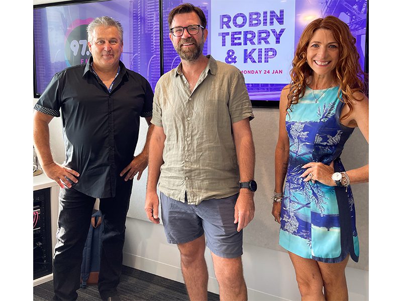 Kip Wightman joins Robin Bailey and Terry Hansen on Brisbane’s KIIS 97.3