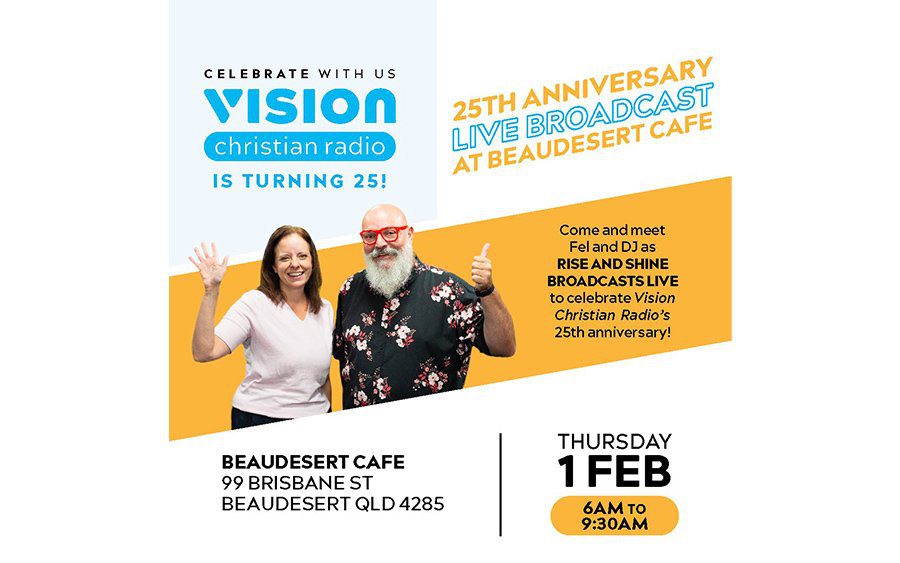 Vision Christian Radio Celebrates 25 Years On Air